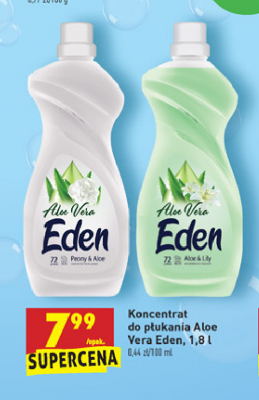 Koncentrat do p艂ukania peony&aloe Eden aloe vera promocja