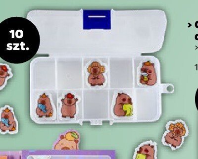 Gumka do wymazywania z funkcją nakładki na ołówek 10 szt. promocja w Netto