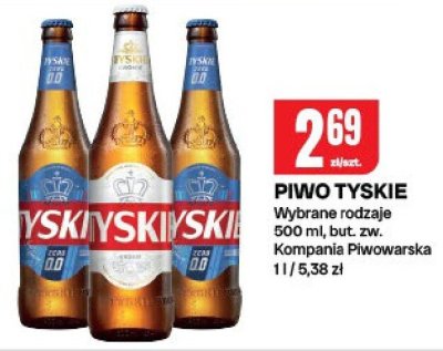 Piwo Wyskie Kompania Piwowarska promocja w Chorten