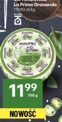 Ser Amalattea La Prima Granarolo promocja w Delikatesy Centrum