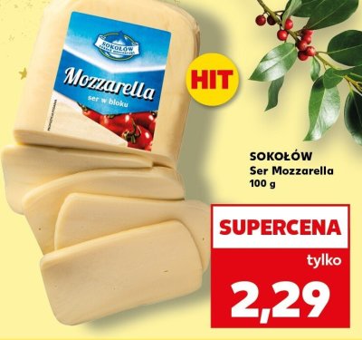 Ser Mozzarella SOKOŁÓW promocja w Kaufland