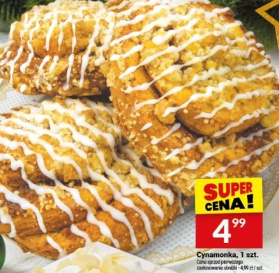 Cynamonka, 1 szt. promocja w Twój Market