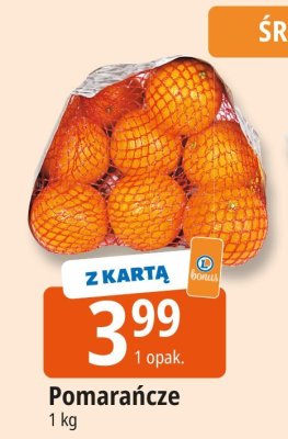 Pomarańcze lane late Auchan różnorodne (logo czerwone) promocja w Leclerc