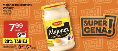Majonez Dekoracyjny Winiary promocja w Delikatesy Centrum