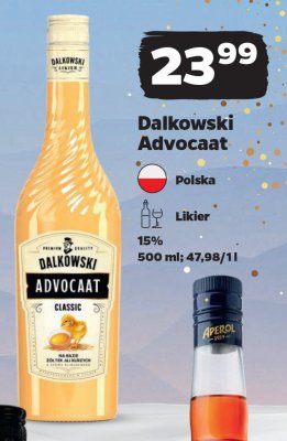 Likier Dalkowski Advocaat promocja w Netto