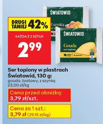 Ser promocja w Biedronka