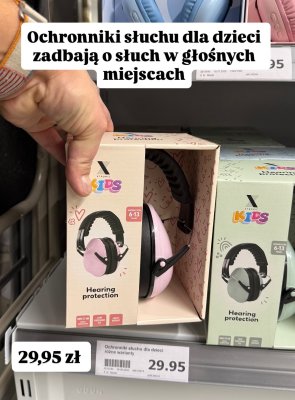 Ochronniki słuchu dla dzieci  promocja w Action