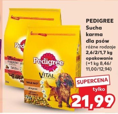 Sucha karma dla psów promocja w Kaufland