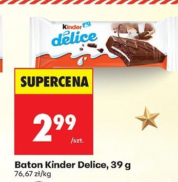 Baton Delice, 39 g promocja w Biedronka