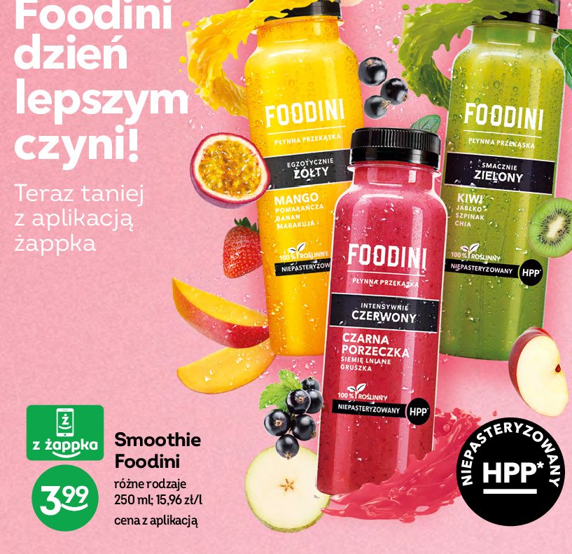 Smoothie zielony Foodini promocja