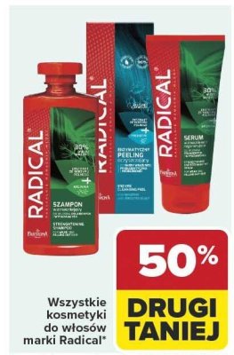 Szampon Radical wzmacniający do włosów promocja w Carrefour