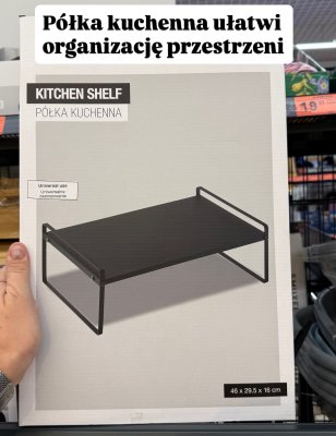 Półka kuchenna 46x29,5x16 cm promocja w Biedronka