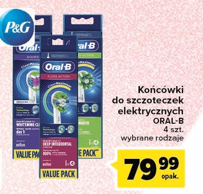Końcówki do szczoteczek cleanmixer Oral-b 3d white promocja