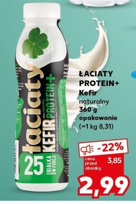 Kefir naturalny Protein+ promocja w Kaufland