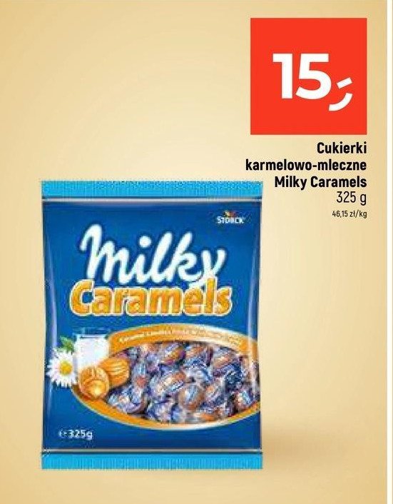 Cukierki karmelowo-mleczne Storck milky promocja