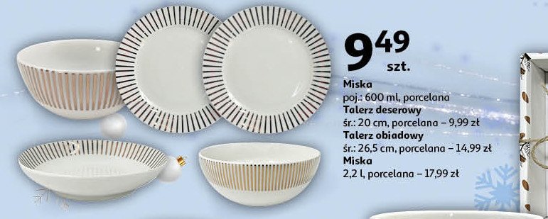 Miska porcelanowa 600 ml promocja