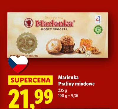 Praliny miodowe promocja w Lidl