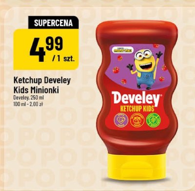 Ketchup Develey Kids Minionki promocja w POLOmarket