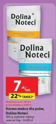 Karma mokra dla psów, Dolina Noteci 500 g, wybrane rodzaje promocja w Auchan