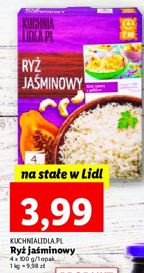 Ryż jaśminowy Kuchnia lidla.pl promocja