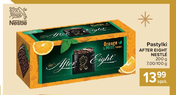 Czekoladki mi臋ta z pomara艅cz膮 After eight promocja