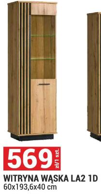 Witryna wąska LA2 1D promocja w Merkury Market