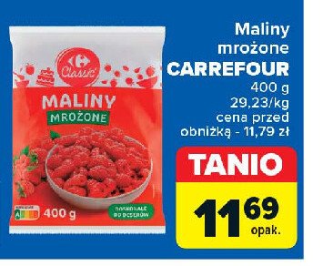 Maliny Carrefour classic promocja w Carrefour Market