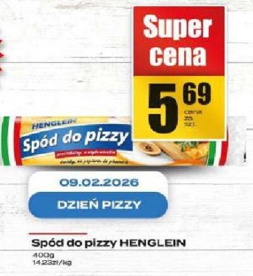Spód do pizzy HENGLEIN promocja w Supeco
