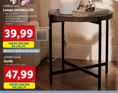 Stolik LIVARNO HOME promocja