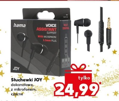 Słuchawki JOY hama promocja w Kaufland
