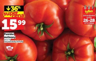 Pomidor malinowy promocja w TOPAZ