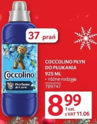 Płyn do płukania Coccolino 925 ML promocja w Selgros