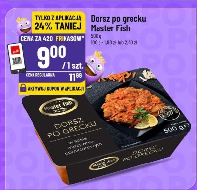 Dorsz po grecku  promocja w POLOmarket