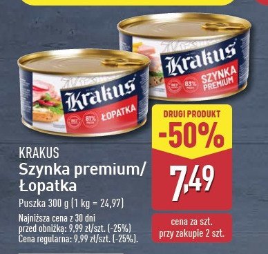 艁opatka wieprzowa Krakus animex promocja