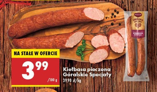 Kiełbasa pieczona Kraina wędlin promocja