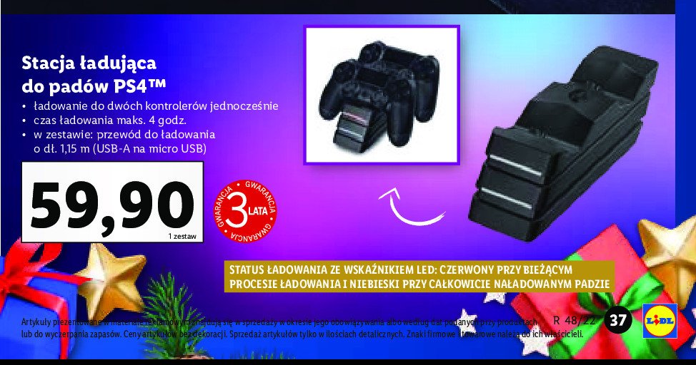 Stacja 艂aduj膮ca SONY PLAYSTATION MOVE promocja