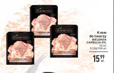 Krem przeciwzmarszczkowy 40+ Bielenda camellia oil promocja