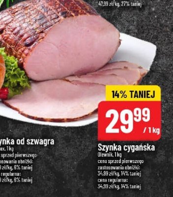 Szynka cygańska promocja w POLOmarket