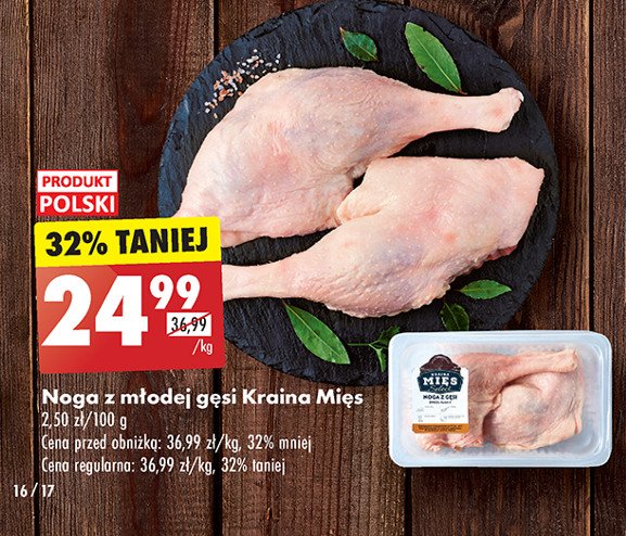 Noga z gęsi Kraina mięs promocja