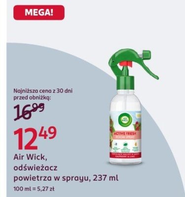 Odświeżacz powietrza promocja w Rossmann
