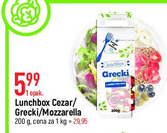 Lunchbox grecki promocja