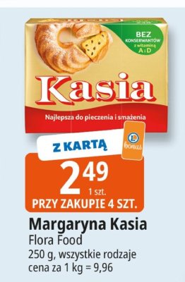Margaryna Kasia Flora Food promocja w Leclerc