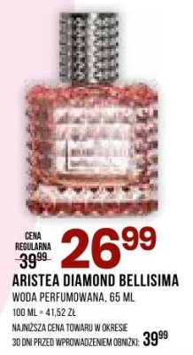 Perfumy Aristea Diamond Bellisima promocja w Drogerie Natura