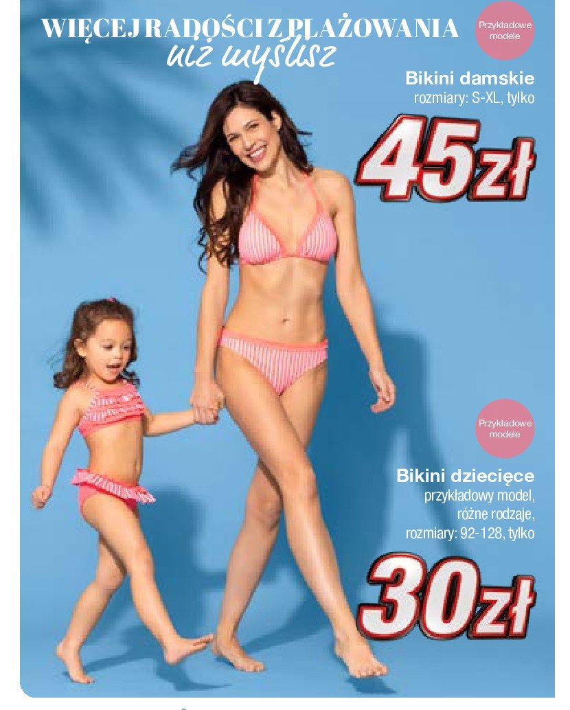 Bikini dzieci臋ce promocja
