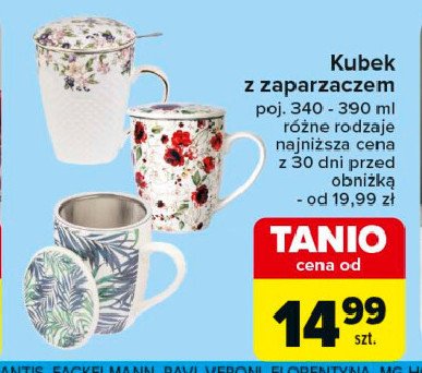 Kubek z zaparzaczem 340 ml promocja