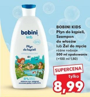 Żel do mycia ciała i włosów hipoalergiczny Bobini kids promocja