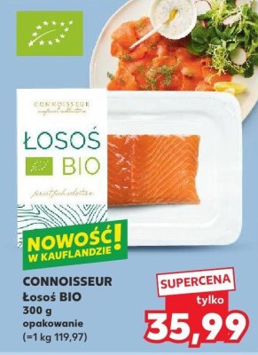 Łosoś BIO Connoisseur promocja w Kaufland