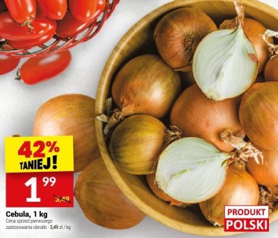 Cebula, 1 kg promocja w Twój Market