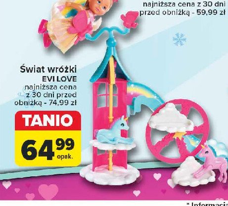 Zestaw świat wróżki EVI LOVE promocja w Carrefour