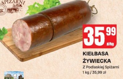 Kiełbasa Żywiecka Z Podlaskiej Spiżarni promocja w Chorten